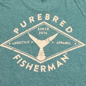 PUREBRED FISHERMAN T-shirt L